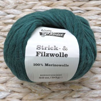 Strick-filzwolle