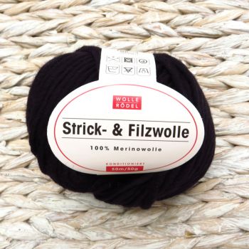 Strick-filzwolle