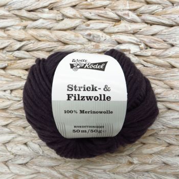 Strick-filzwolle