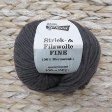 Strick-filzwolle